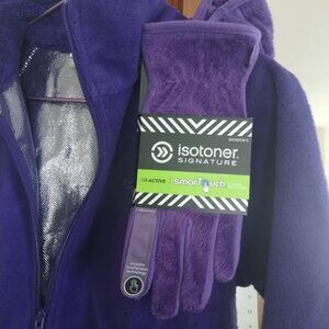 Columbia omni heat purple jacket nwt S
